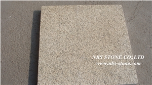 Shandong Golden Grain Granite Slabs & Tiles ，Polished Yellow Granite Tile