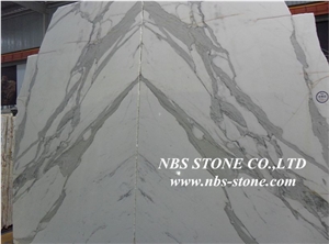 Statuario White Marble Slabs, Statuarietto White Marble Slabs & Tiles