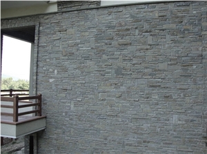 Pietra Albanera Sandstone Facade, Grey Sandstone for Building, Walling