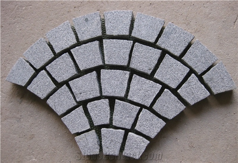 China Black Granite Paving Stone