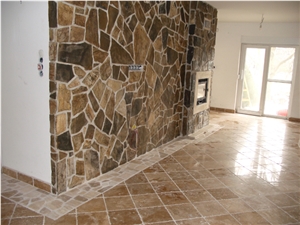 Caramel Natural Stone Brown Walling Tiles