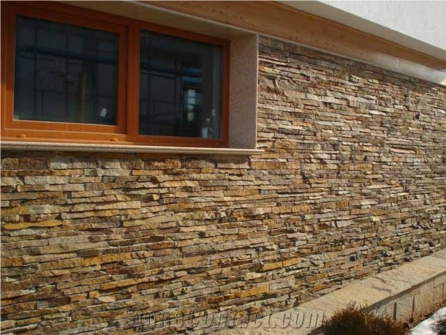 Gneiss Walling Bones Exposed Wall Stone