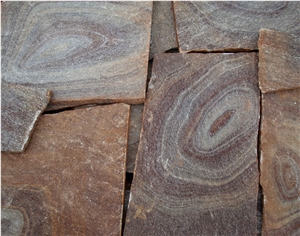 Rusty Brown Gneiss Tiles