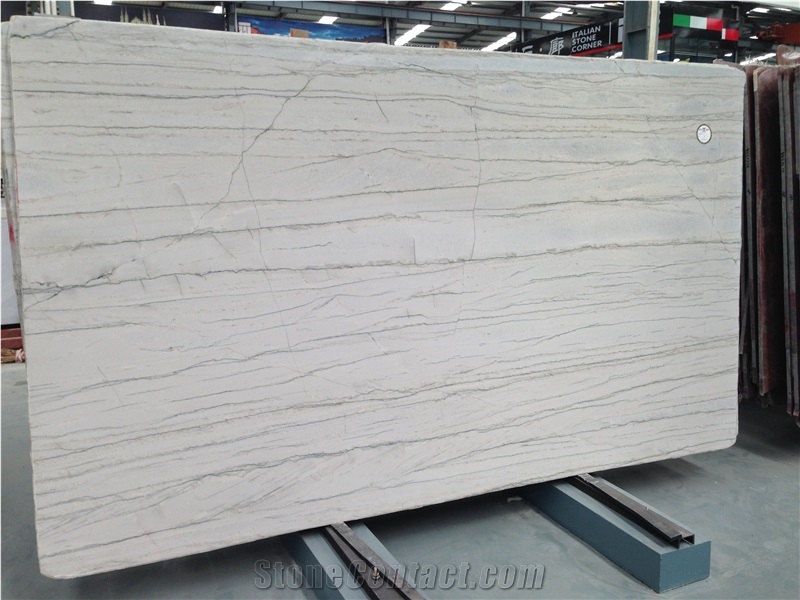 White Macaubas Quartzite Slabs & Tiles,White Macaubas Quartzite Floor/Wall Covering,Brazil White Quartzite for Indoor Decor