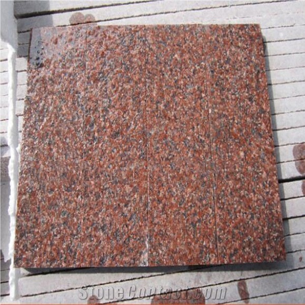 Hot Sale Indian Red Granite Tile & Slab, China Red Granite
