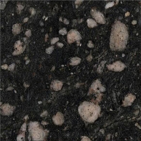 Natural Negro Galaxia Granite Tile & Slab for Sale, Argentina Black Granite