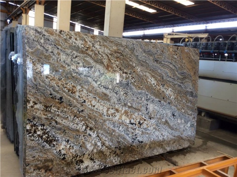 Golden Persa Granite Slabs