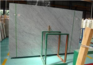 Bianco Carrara White Marble Polished Slabs & Tiles for Wall and Floor, Cheap Italy White Marble