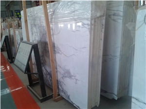 Milas Lilac Marble Polished Slabs & Tiles for Wall and Floor, Turkey White Lilac Marble