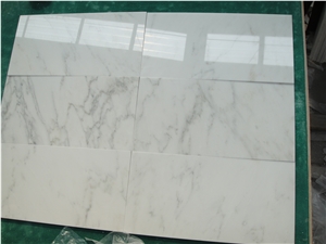 Oriental White Marble Thin Tile Polished 24x12 Competitive Price