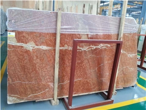 Spain Rosso Alicante Marble Polished Slabs & Tiles for Wall and Floor, Cheap Red Marble