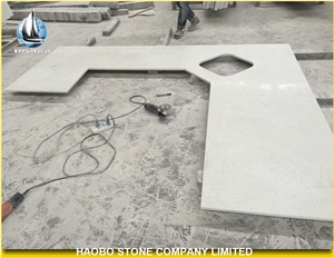 White Quartz Quartzite Kitchen Countertops