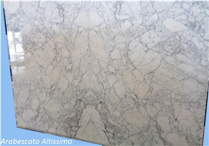 Arabescato Altissimo Marbler Slabs, White Marble Tiles & Slabs Italy