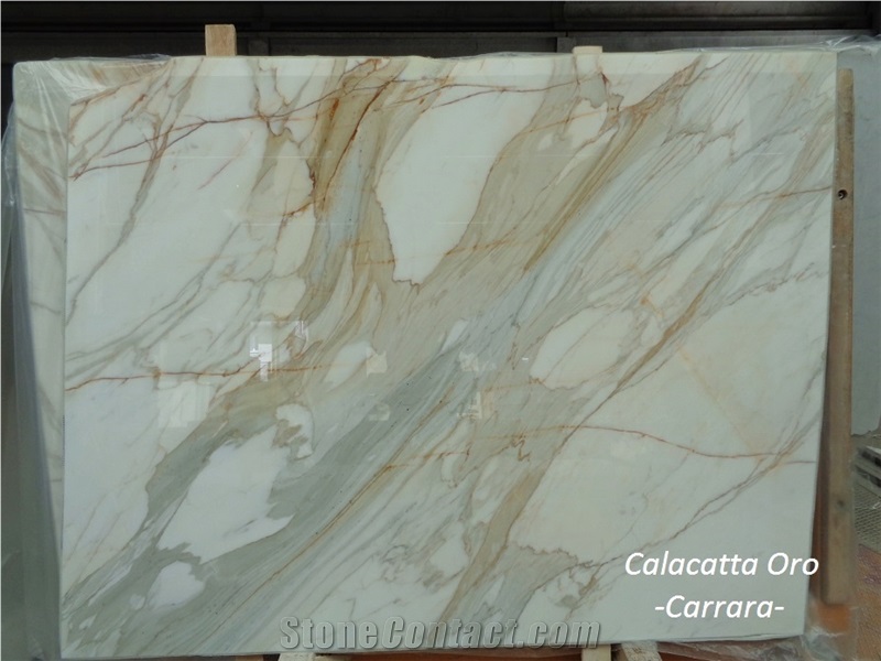Calacatta Oro, Calacatta Betogli Marble Slabs, White Marble Tiles & Slabs Italy