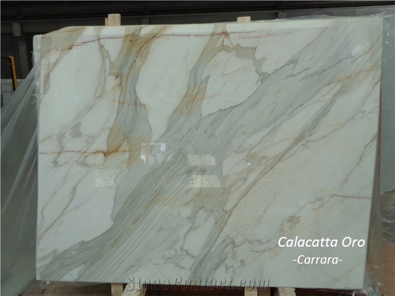 Calacatta Oro Carrara Marble Slabs