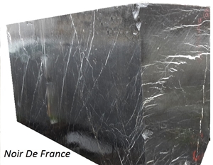 Noir De France Marble Slabs & Tiles, Black Marble Tiles & Slabs France
