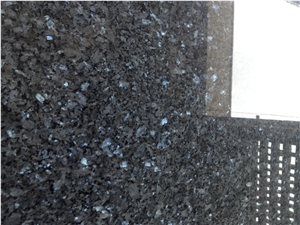 Blue Pearl Granite Slabs/Tile for Wall, Cladding/Cut-To-Size for Floor Covering, Interior, Decoration, Indoor Metope, Stage Face Plate, Outdoor, High-Grade Adornment, Lavabo, Quarry Owner