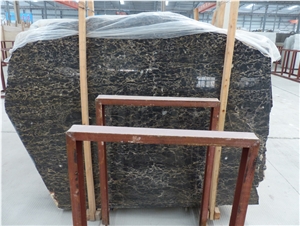 China Portoro Black Marble Slabs/Tile for Wall,Cladding/Cut-To-Size for Floor Covering,Interior,Decoration, Indoor Metope, Stage Face Plate, Outdoor, High-Grade Adornment, Lavabo, Quarry Owner