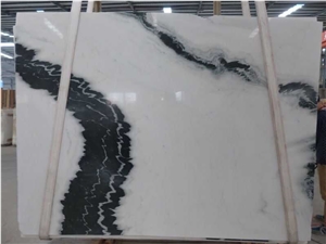 Panda White Marble Slabs & Tiles, New Marble, Super White Marble, Bookmatch Marble, Black and White Marble, Marble Tiles, Marble Slabs, Super Bookmatch