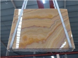 Rainbow Onyx Covering Slabs/Tiles, Private Meeting Place, Top Grade Hotel Interior Decoration Project, High Quality, Best Price