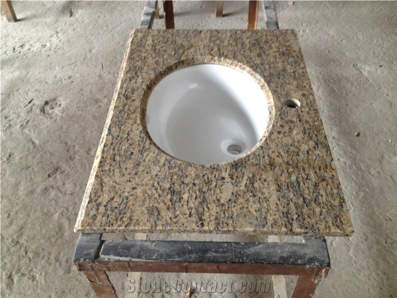 Topazic Imperial Granite Countertop, Brown Granite Kitchen Countertops