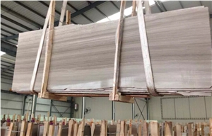 White Wood Marble Slabs/Tiles, Exterior-Interior Wall ,Floor, Wall Capping, New Product,High Quanlity & Reasonable Price