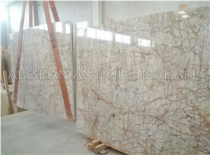 Turkish Golden Spider Marble Slabs & Tiles, Yellow Polished Marble Floor Tiles, Wall Tiles