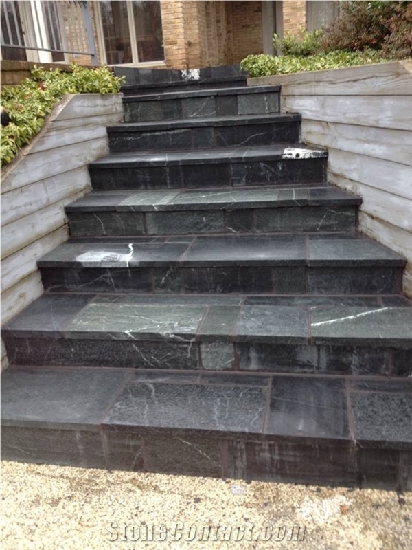 Alberene Soapstone - Old Dominion Soapstone Stairs, Grey Soapstone Stairs & Steps Us