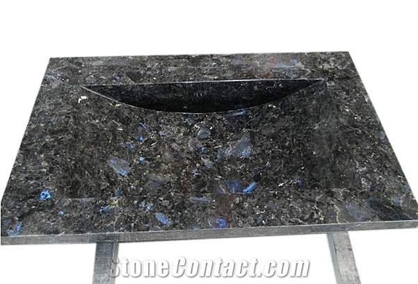 Blue Pearl Stone Basins,China Granite Stone Sinks,Bathroom Basins,Washing Basins,