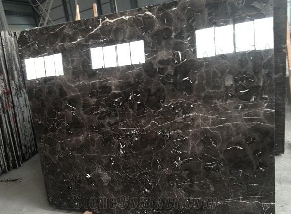 China Dark Emperador Marble Slab Cut to Size for Floor Paving or Wall Cladding,Wholesaler-Xiamen Songjia