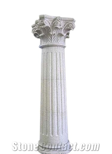 Chinese Sculptured Colums,White Pillars,Home Decoration Columns,Cheap Columns,