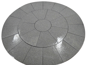 Landscaping Stone Chinese Hot Sale Cheap Grey Granite Floor Covering Tiles,Paving Stone Grey Flamed Pattern,Road Pavers