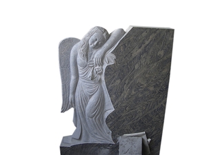 Own Factory Tombstone Design,Hot Sale Gravestone Headstone,Upright Gravestone,Single Headstone Cemetery Monuments,Poland Monuments Design,Heart Tombstone