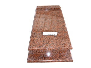 Poland Style Polished Red Granite Tombstone Design,High Quality Single Upright Monumenst,Own Factory Cemetery Tombstone,Gravestone,Red Polished Custom Monuments