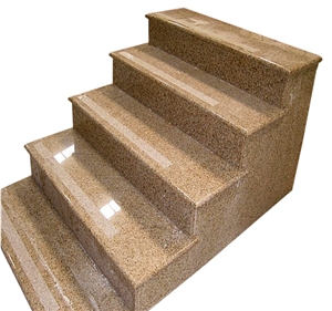 Polished Yellow Steps,Hot Sale Chinese Stair Step,Yellow Stair Riser,Stair Treads,Cheap Price