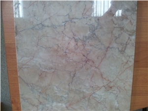 Verden & Red Cream,Red Marble Tiles,Polished Marble Floor Tiles,Cut to Size Marble Tiles