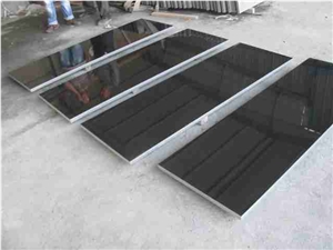 Shanxi Black Granite Polished Slabs to Iran Market, Absolute Black Slabs with Competitive Price But High Quality