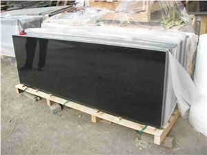 Shanxi Black Granite Polished Slabs to Iran Market, Absolute Black Slabs with Competitive Price But High Quality