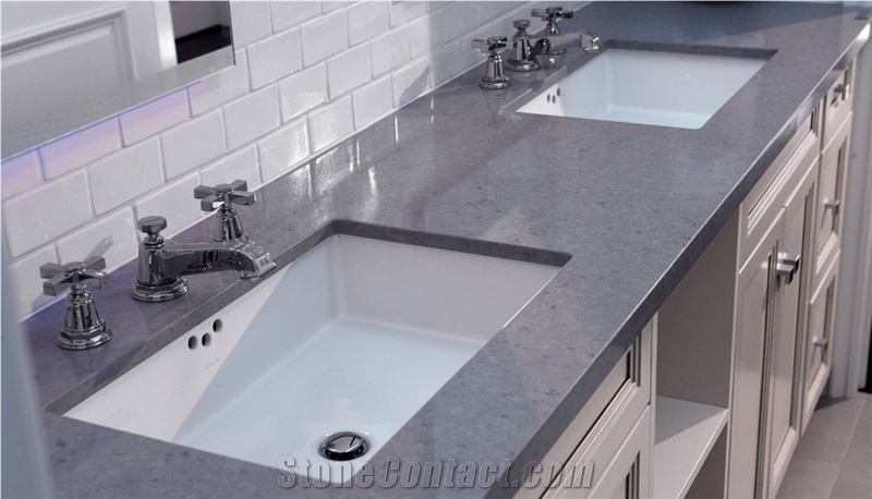 Man-Made Quartz Stone Kitchen Countertops Fit for Building&Flooring Especially for Reception Countertop,Work Tops,Reception Desk,Table Top Design,Office Tops