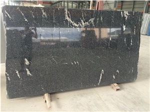 China Via Lactea Granite Tiles & Slabs, Porto Branco, Nero Branco, Mist Black Via Lactea, China Jet Mist Granite, River Black Via Lactea, River Black Granite