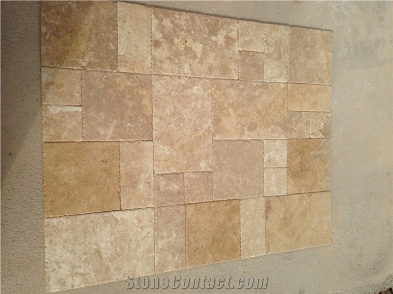 Beige Travertine White Tiles & Slabs Turkey, Floor Tiles, Wall Tiles