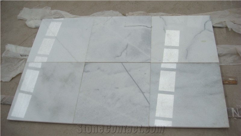 Crystal Ice Marble Slabs & Tiles, Brazil White Marble
