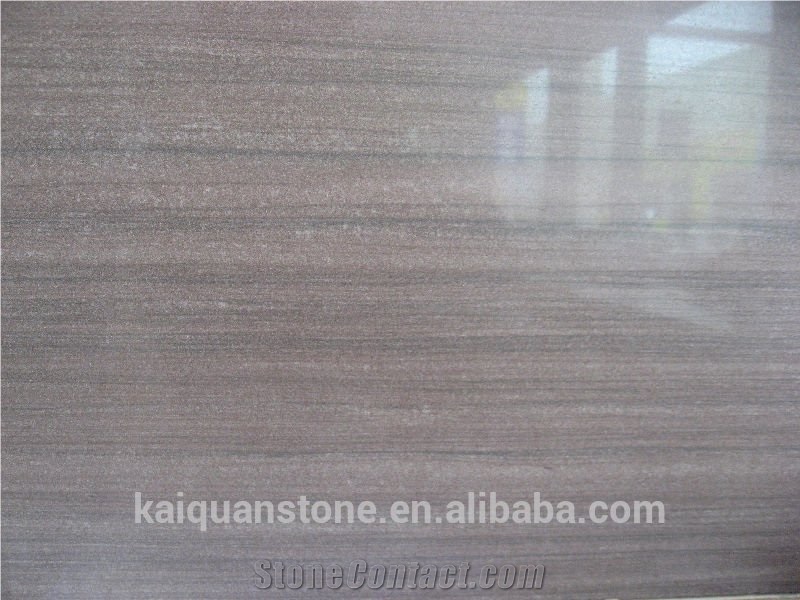 Purple Wooden Sandstone Tile, China Lilac Sandstone