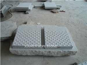 G603 Granite Blind Paving Stone, Cheap Grey Granite Tactile Pavers