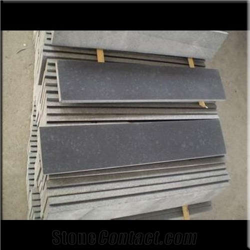 China Black Basalt Tiles Steps & Stair, Grey Basalt Steps