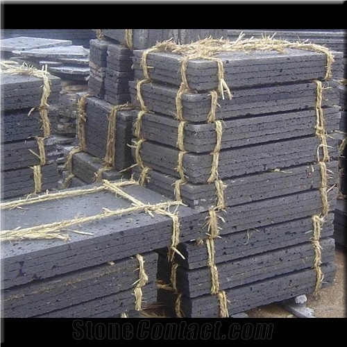 Lava Stone Tiles and Steps China Grey Basalt Tile & Slab