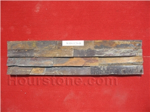China Hebei Rust Slate Culture Stone Tiles