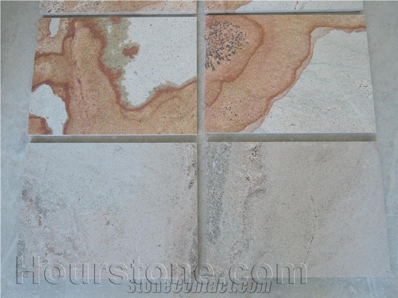 Mathura Gold Tiles,Cut to Size, Golden Sand Slate