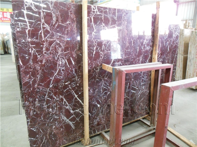 Natural Red Rosso Levanto Marble Slabs & Tiles, Beautiful Marble Slab and Tile for Decoration