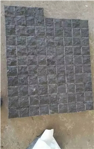 China Black Limestone Pavers, Black Limestone Cube Stone & Pavers